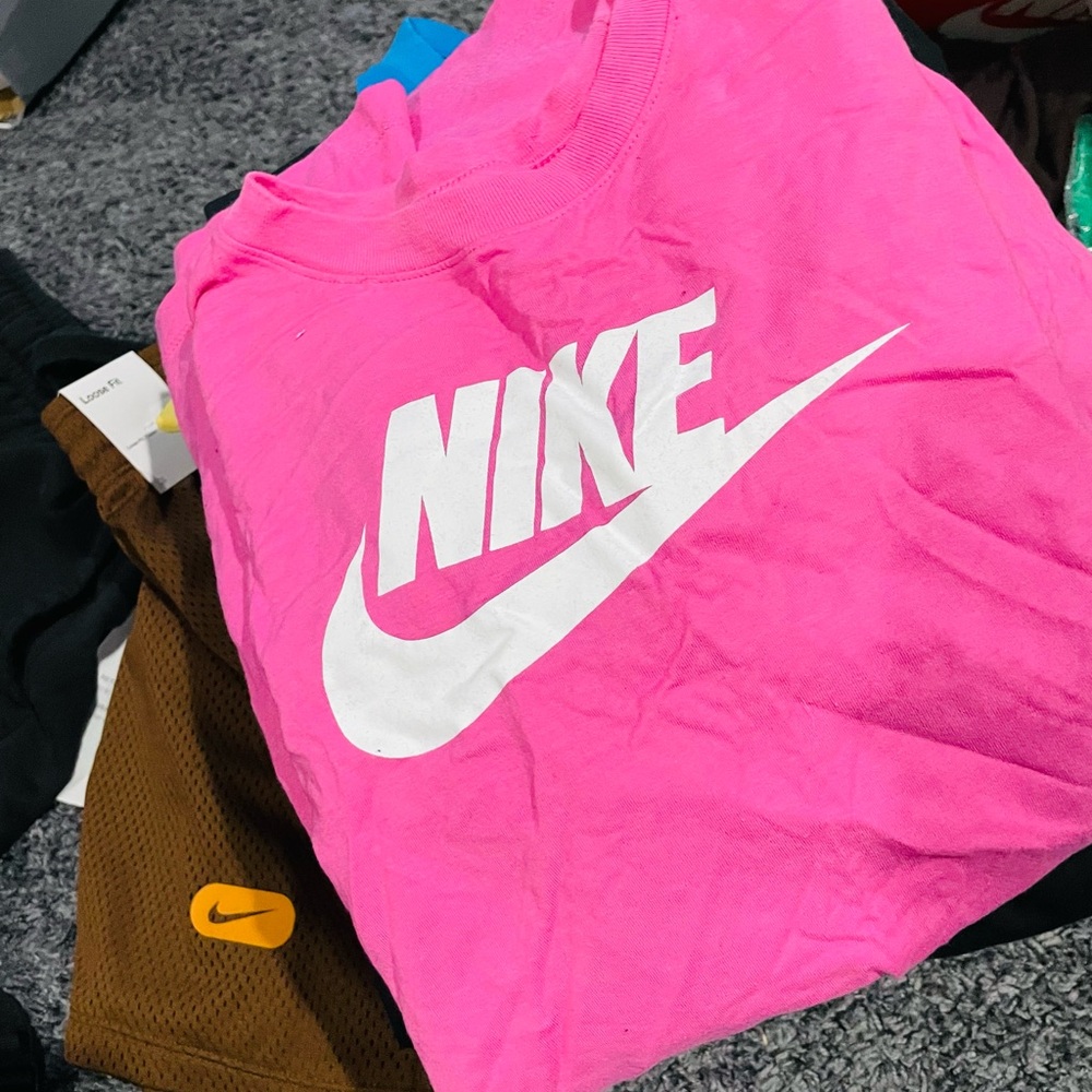 Nike Kids Bright Pink Tee